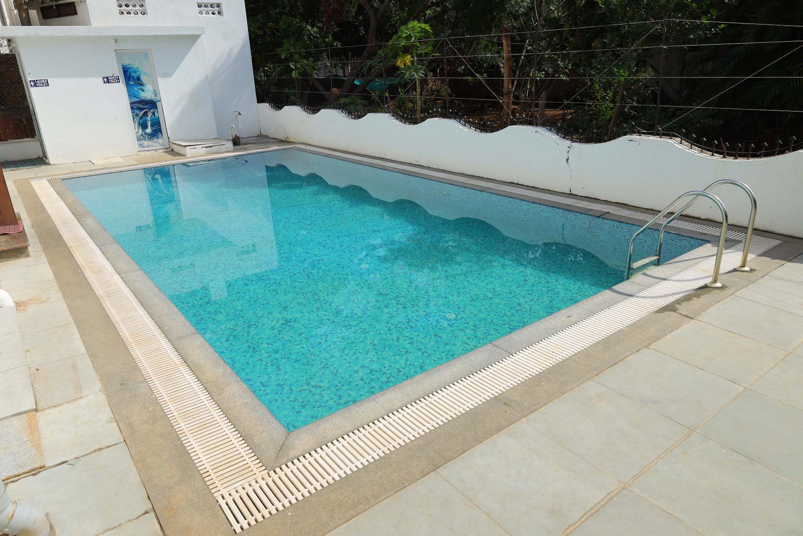 Swimming pool at La Villa Le Bonheur